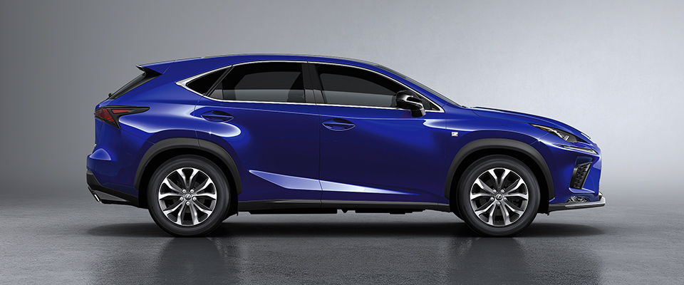 Color_NX_Heat-Blue-Contrast-Layering | Lexus Bahrain